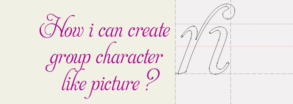 Diseña tu tipografía